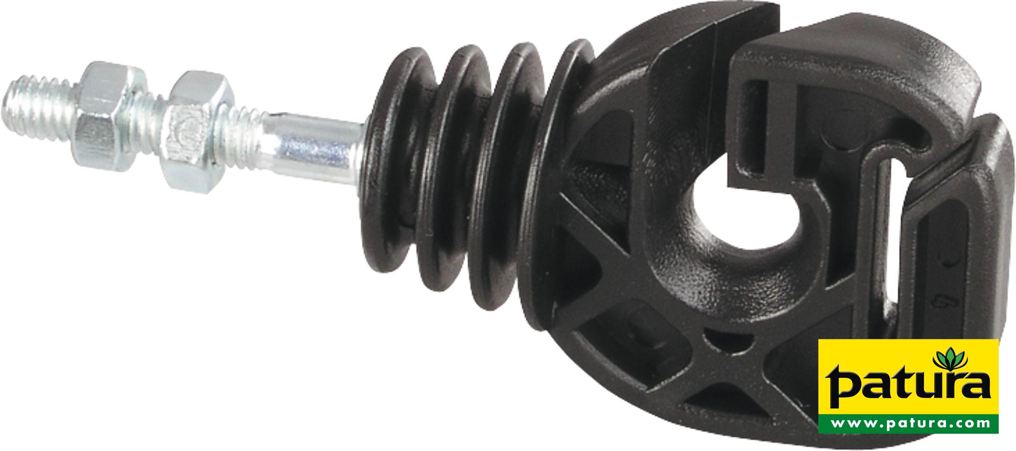 Seil / Bandisolator, Gewinde M6, für Seil und Band bis 20 mm (25 Stück/Pack)