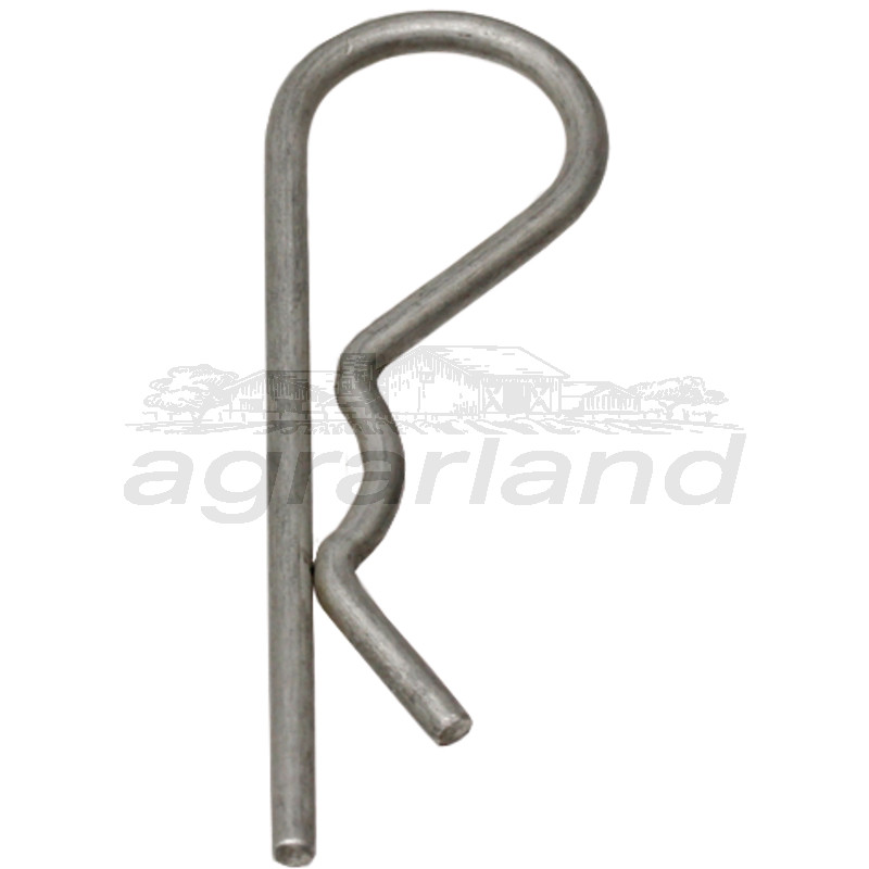 Federstecker, V2A, einfach gebogen