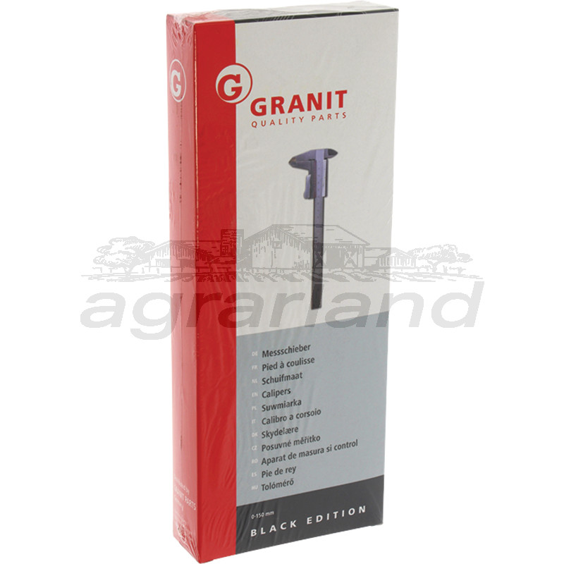 Messschieber 0-150 mm BLACK EDITION