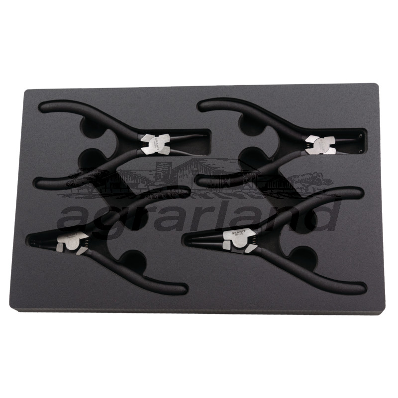 Sicherungsringzangen-Satz, 4-tlg. BLACK EDITION