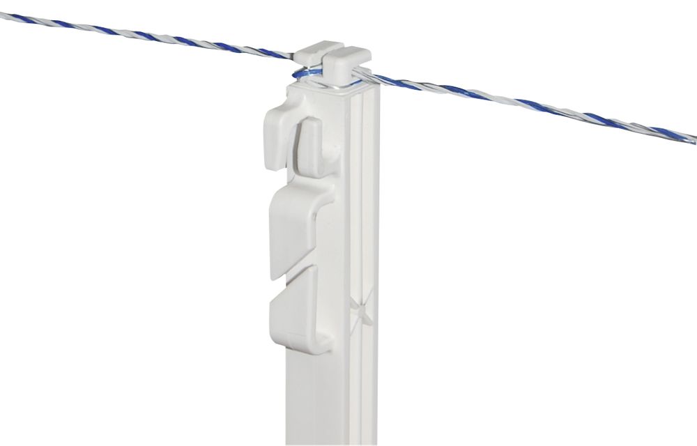 Kunststoffpfahl AKO Premium, 1,07 m, weiß, 5 Stück/ Pack