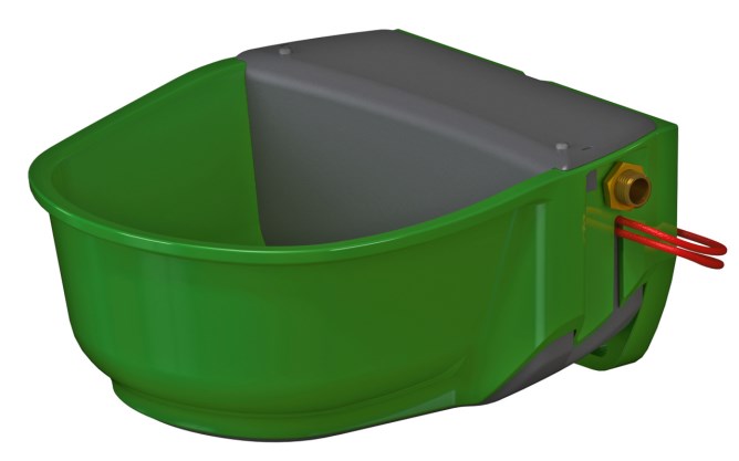 Kunststoff-Tränkebecken SH30, beheizbar