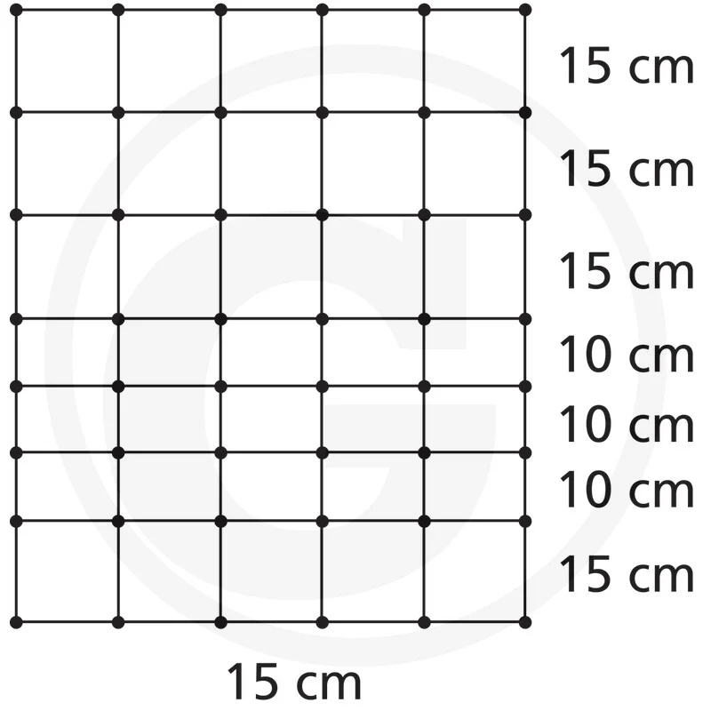 Elektrozaunnetz Euro-Netz Extra 90 cm