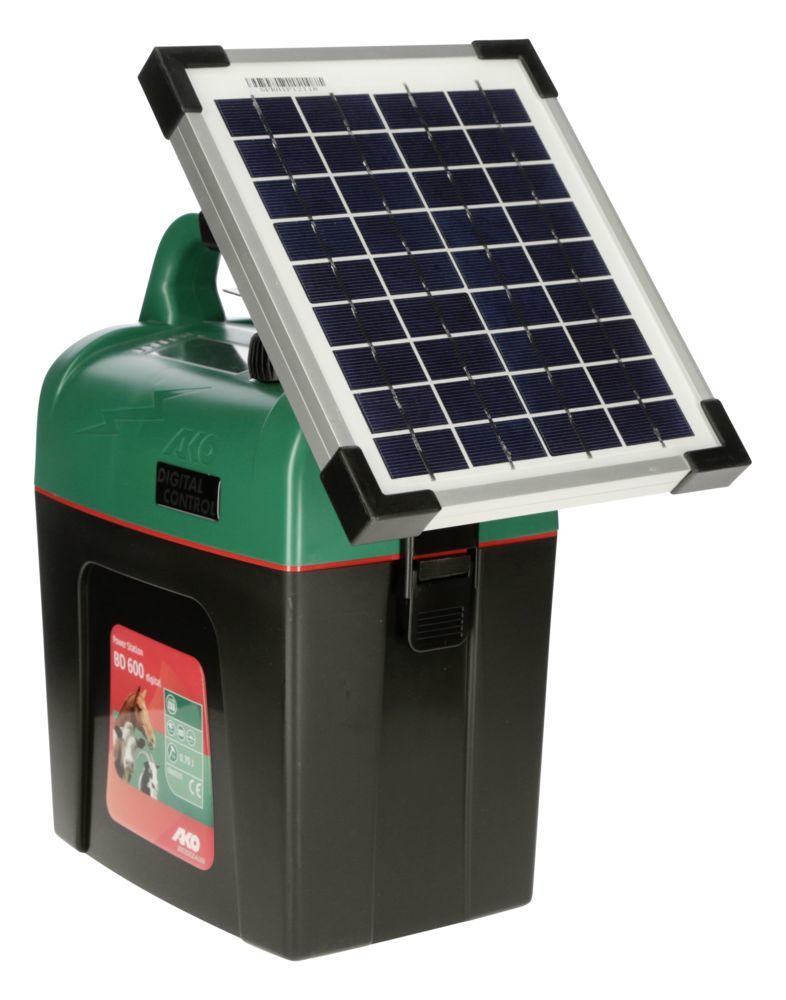 Solar-Set 5 Watt für 12 Volt-fähige 9 Volt Trockenbatteriegeräte