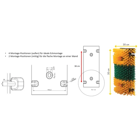 Kratzbürste Multifix Patura KAUFE 4 - BEKOMME 5 ! Kratzbürste Multifix Patura KAUFE 4 - BEKOMME 5 !
