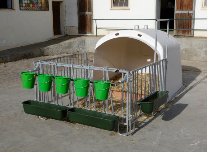 Zubehör für Kälberhütte Premium XL