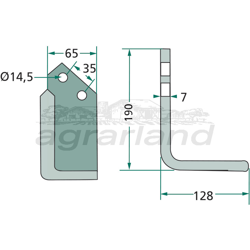 Winkelmesser links, RES