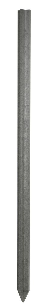 Recyclingpfahl Kreuzprofil 70x70 mm, 1,50 m