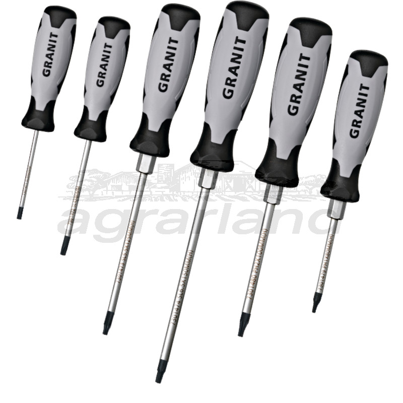 Schraubendreher-Satz, TX, 6-tlg. BLACK EDITION