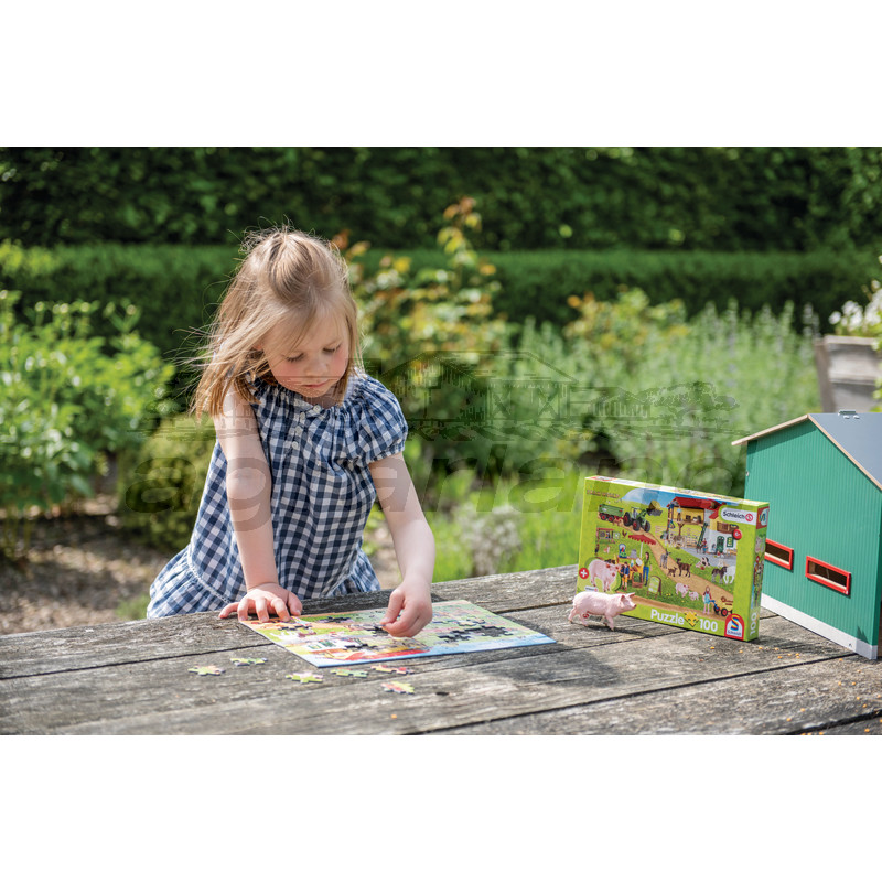 Schmidt Puzzle Bauernhof und Hofladen, 100 Teile Schmidt Puzzle Bauernhof und Hofladen, 100 Teile