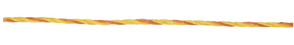 EconomyLine Weidezaunlitze 500 m Rolle, gelb/ orange