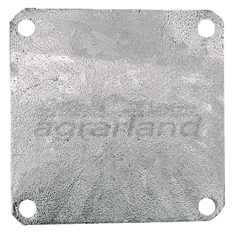 Blindflansch 8", Lochabstand 180x180mm