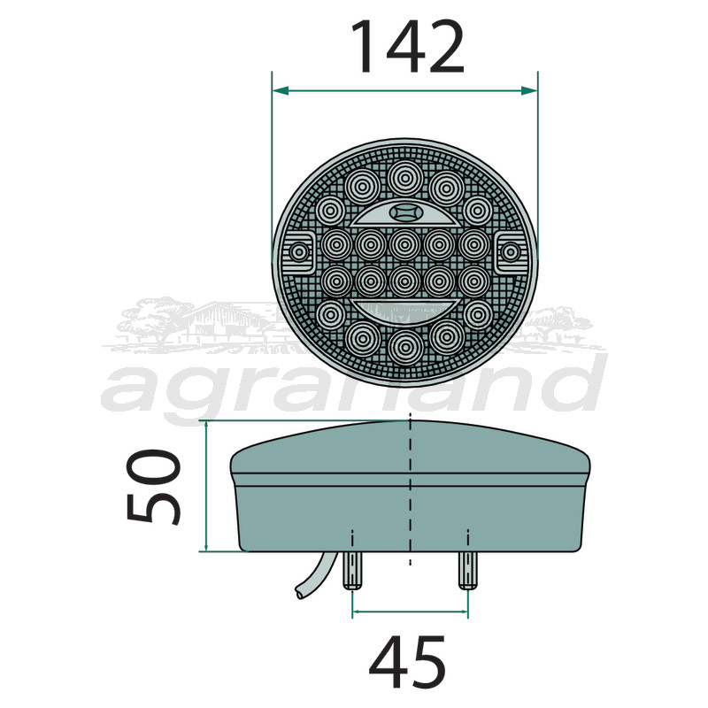 Rückleuchte LED 12V/ 24V