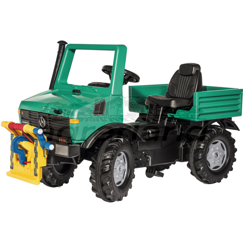 Rolly Toys Unimog Forst Trettraktor mit Seilwinde