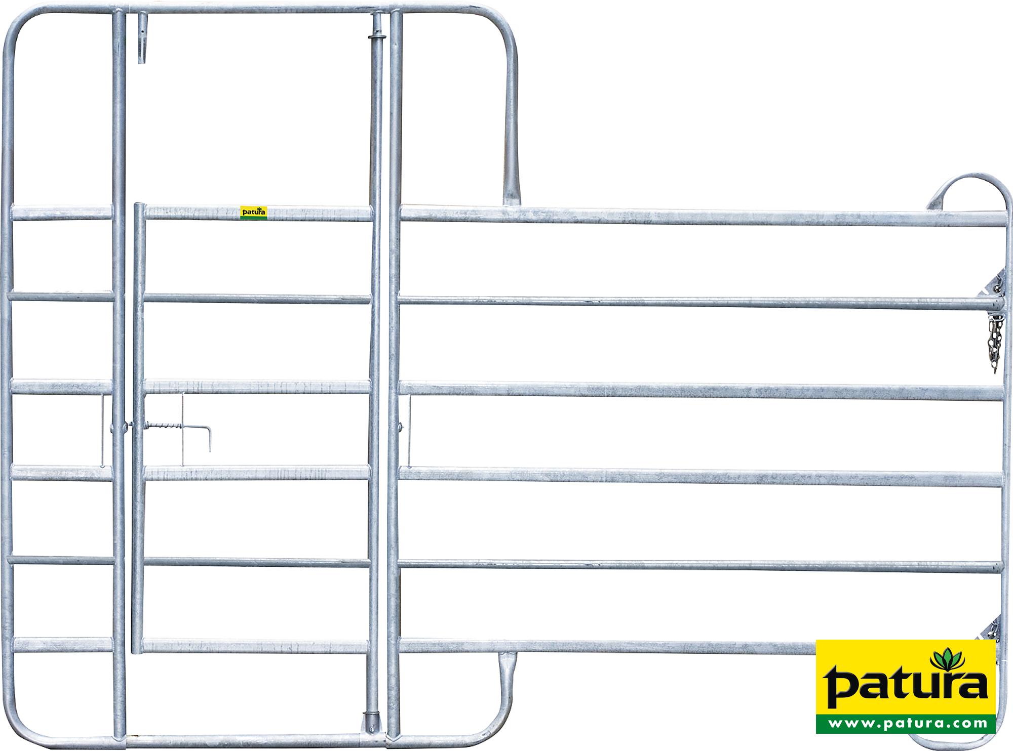 Panel-6 mit Behandlungstür, Länge 3,00 m, Höhe 2,20 m