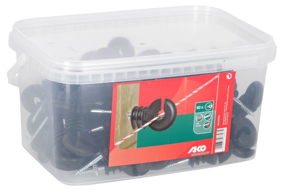 Ringisolator kompakt mit kurzer Stütze 100 Stück/ Pack