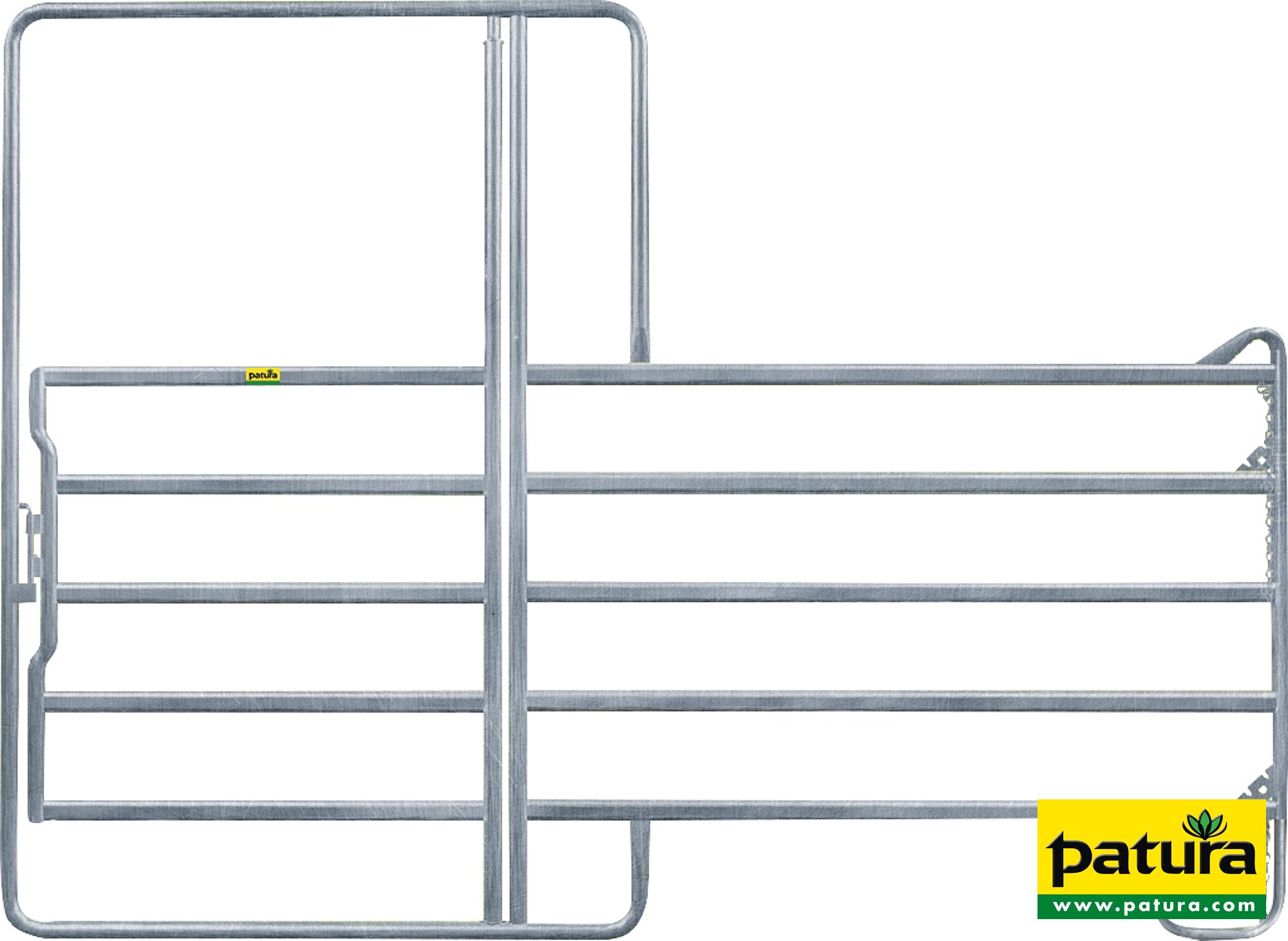 Panel-5 mit Tor, Länge 2,40 m, Höhe 2,20 m