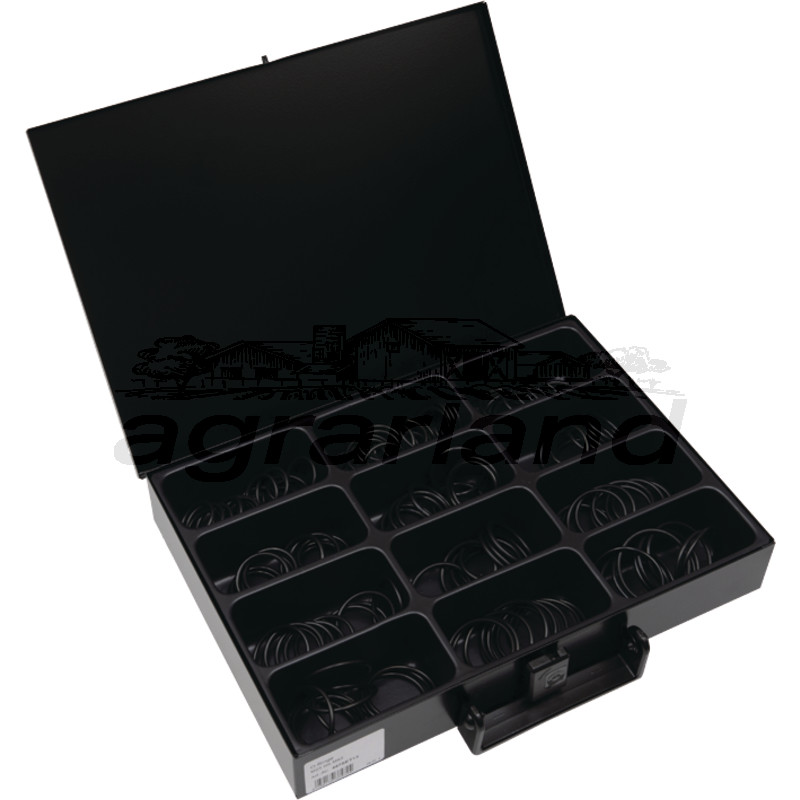 BLACK EDITION Sortiment O-Ringe, 140-teilig