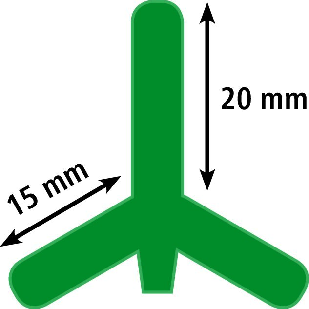 T-Post Metallpfahl 1,67 m