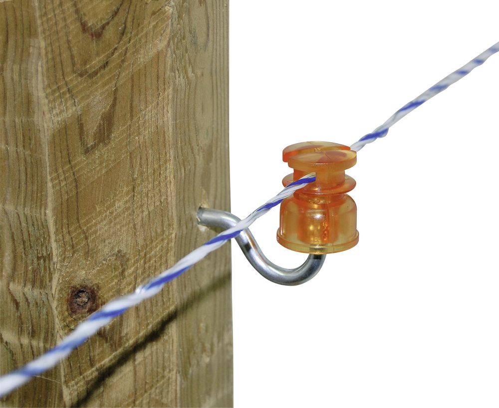 Schlitzisolator orange, 25 Stück/ Pack