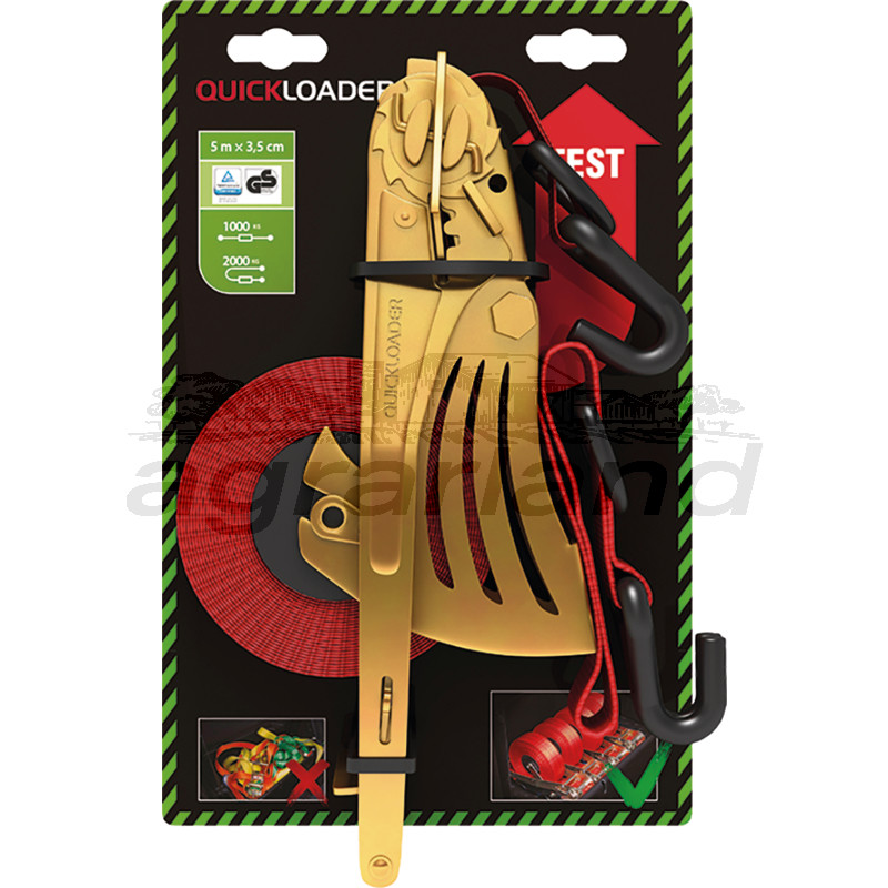 Quickloader Automatikzurrgurt 5,0m