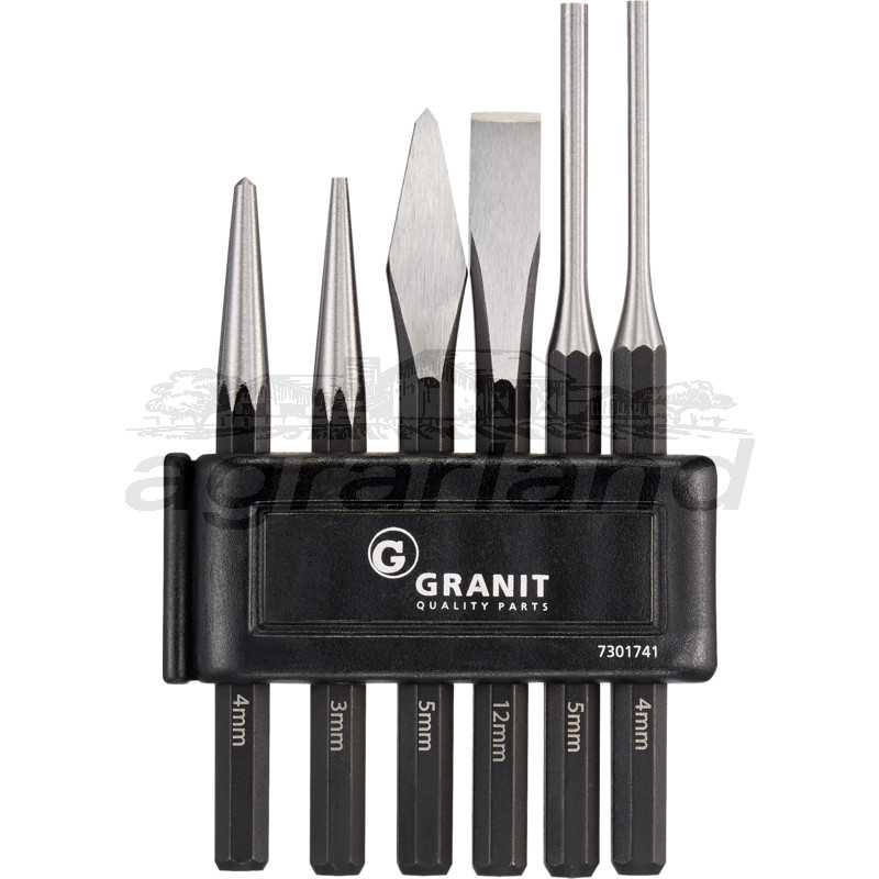 Meißel- und Splintentreiber-Satz BLACK EDITION