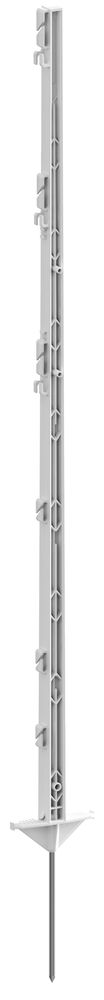 Kunststoffpfahl Classic, 1,25 m, weiß, 5 Stück/ Pack