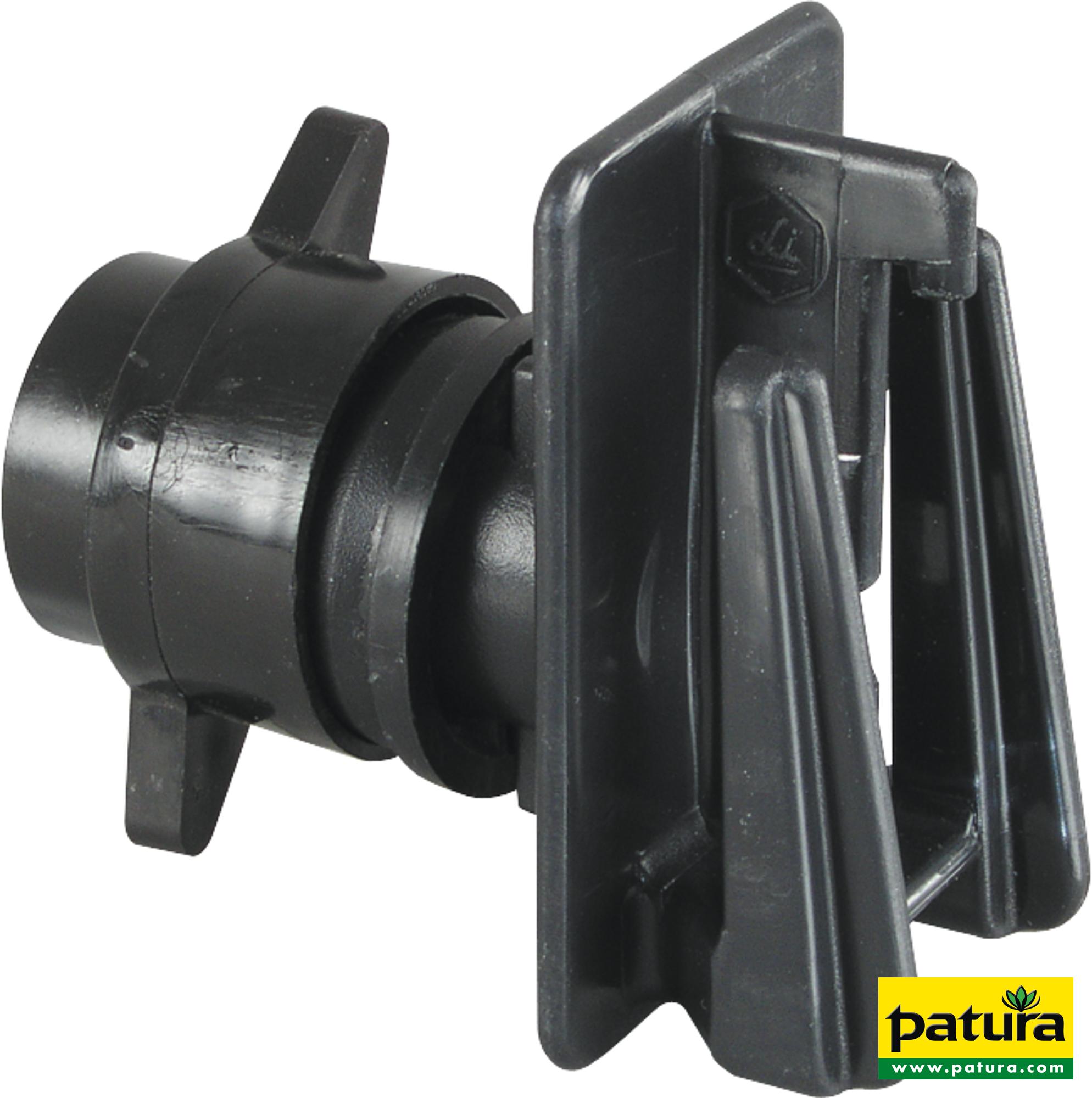 Schraub-Breitbandisolator für Pfähle bis 12 mm (10 Stück / Pack)