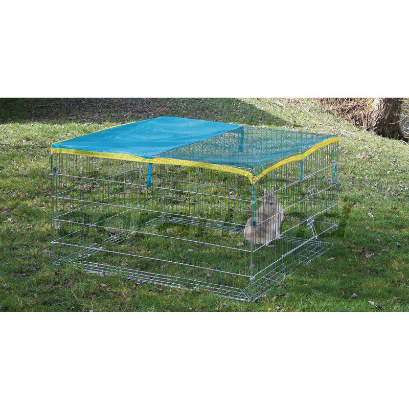 Freilaufgehege mit Ausbruchsperre