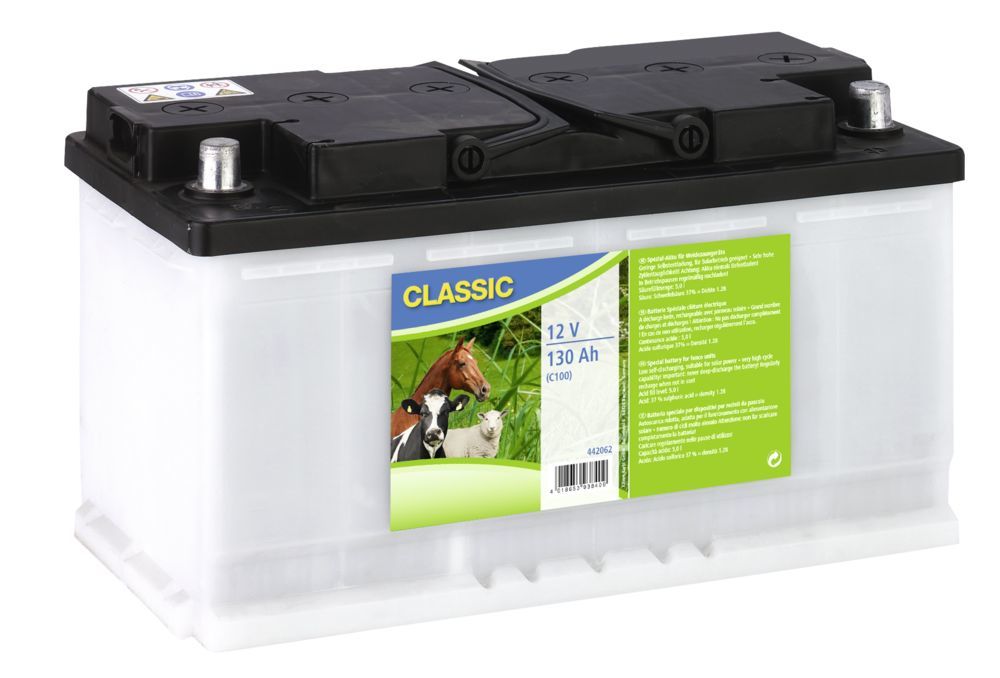 Spezial Nass-Akku 12 Volt 130 Ah