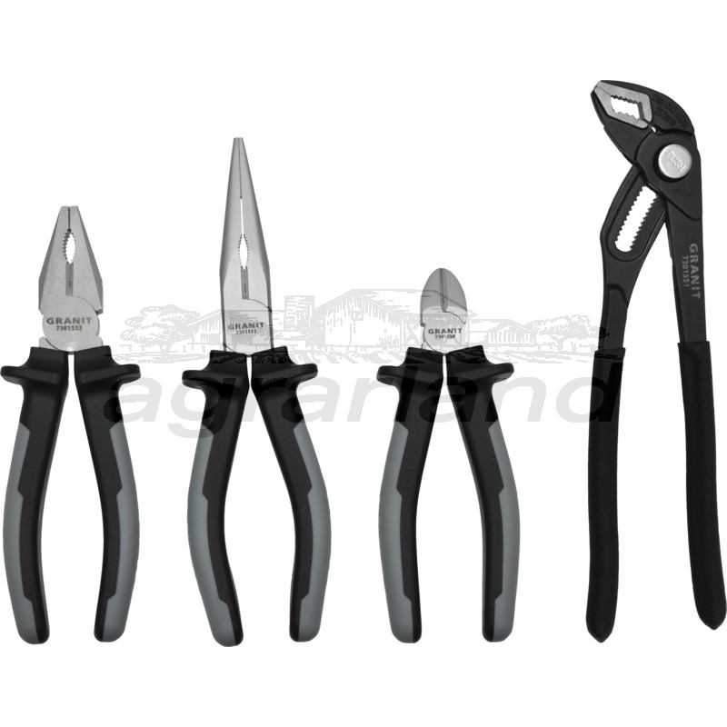 Zangen-Satz, 4-tlg. BLACK EDITION