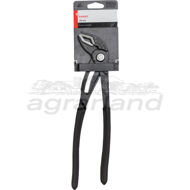 Wasserpumpenzange Schnellverstellung, 300 mm BLACK EDITION