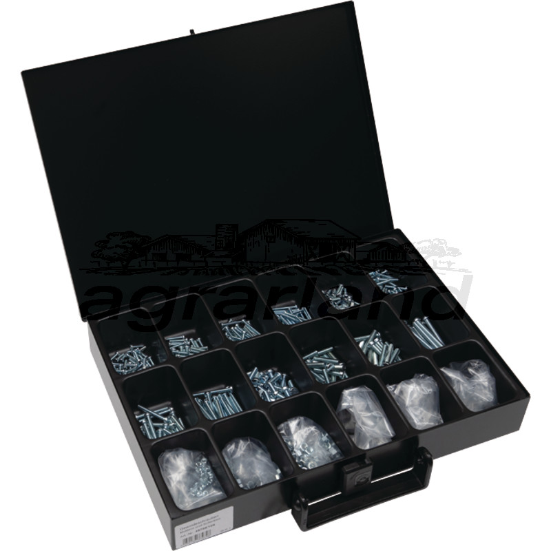 BLACK EDITION Sortimentskoffer Gewindeschrauben, 750-teilig