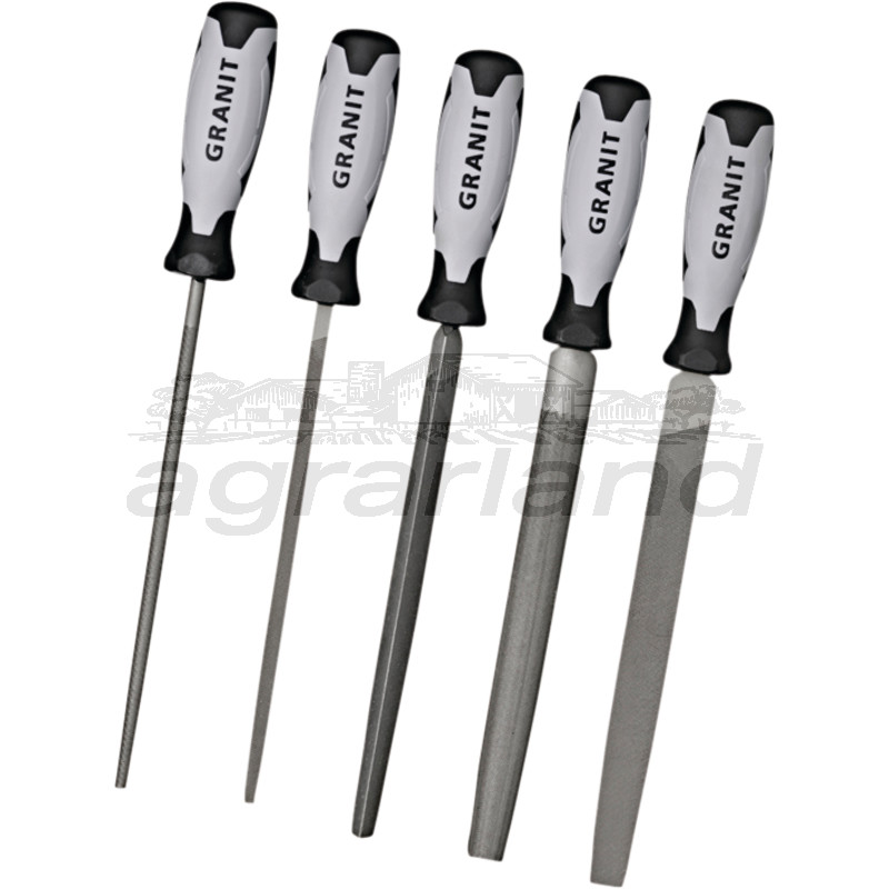 Werkstattfeilen-Satz, 5-tlg. BLACK EDITION