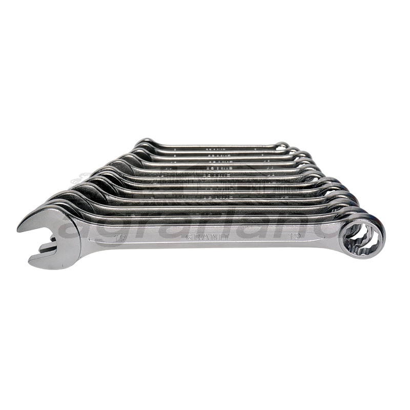 Ringmaulschlüssel-Satz, 8-19 mm, 12-tlg.  BLACK EDITION