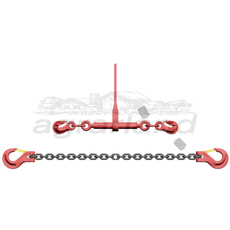 Ratschenspanner, Kettenstärke 10mm, Nutzlänge 3,5m