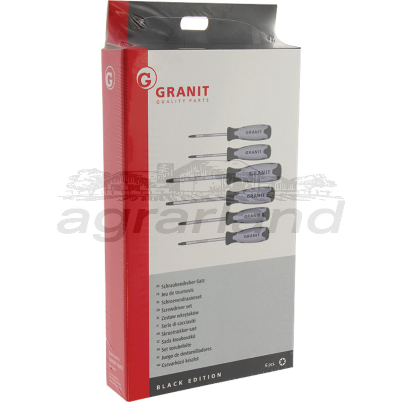 Schraubendreher-Satz, TX, 6-tlg. BLACK EDITION