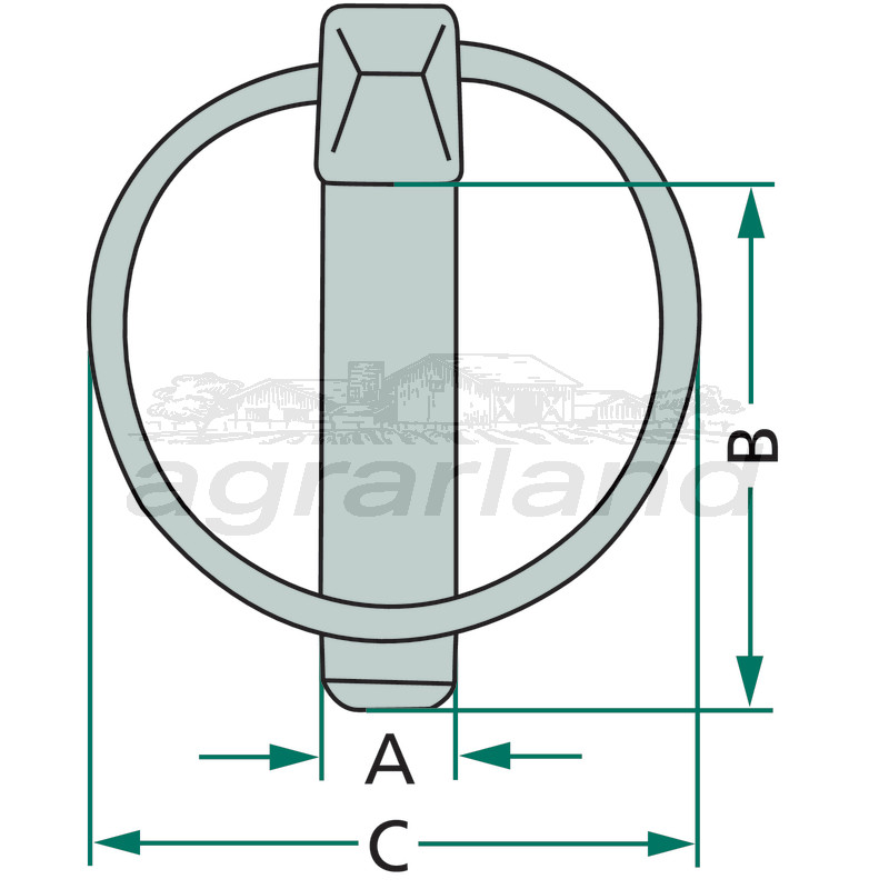 Klappstecker-Satz, versch. Größen