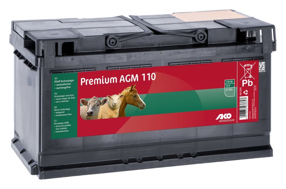 Premium AGM Akku 12 Volt 110 Ah