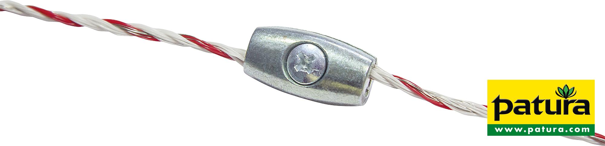 Litzenverbinder verzinkt, für Litzen bis 2,5 mm (10 Stück/Pack)