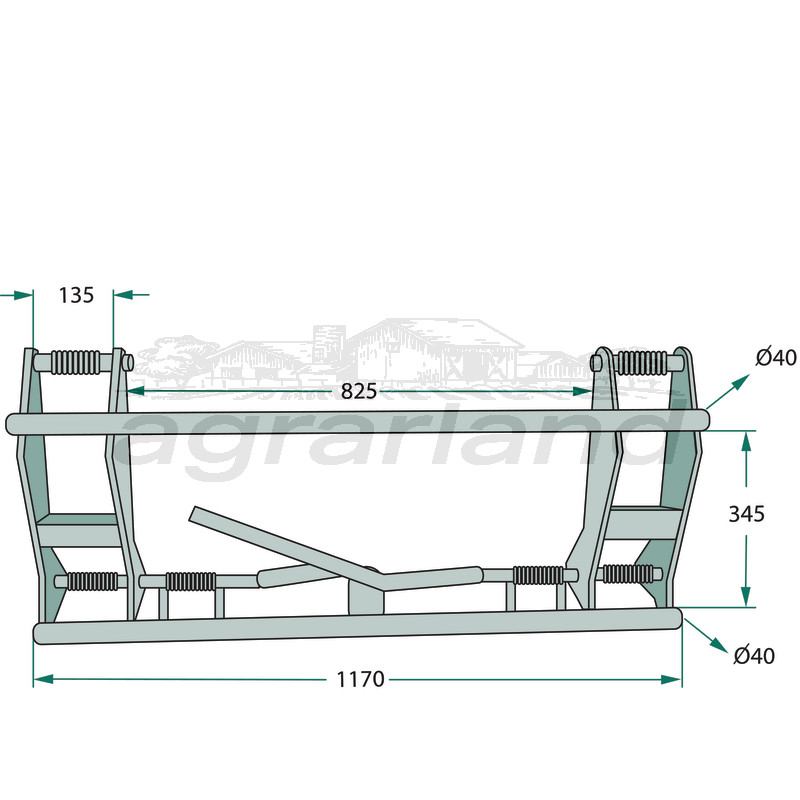 Granit Schnellwechselrahmen 