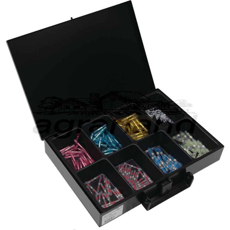 BLACK EDITION Sortiment Wärmeschrumpfverbinder Lötverbinder, 200-teilig