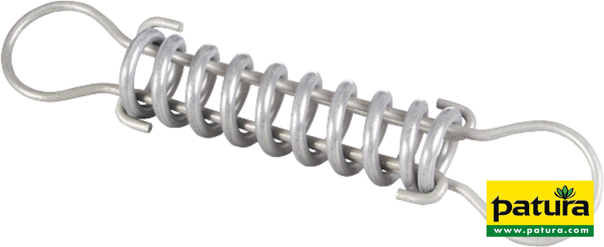 Stahlspannfeder Edelstahl, für Stahldraht d= 1,6 mm