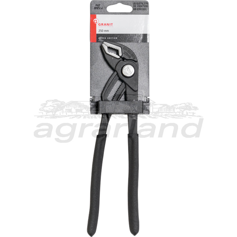 Wasserpumpenzange Schnellverstellung, 250 mm BLACK EDITION