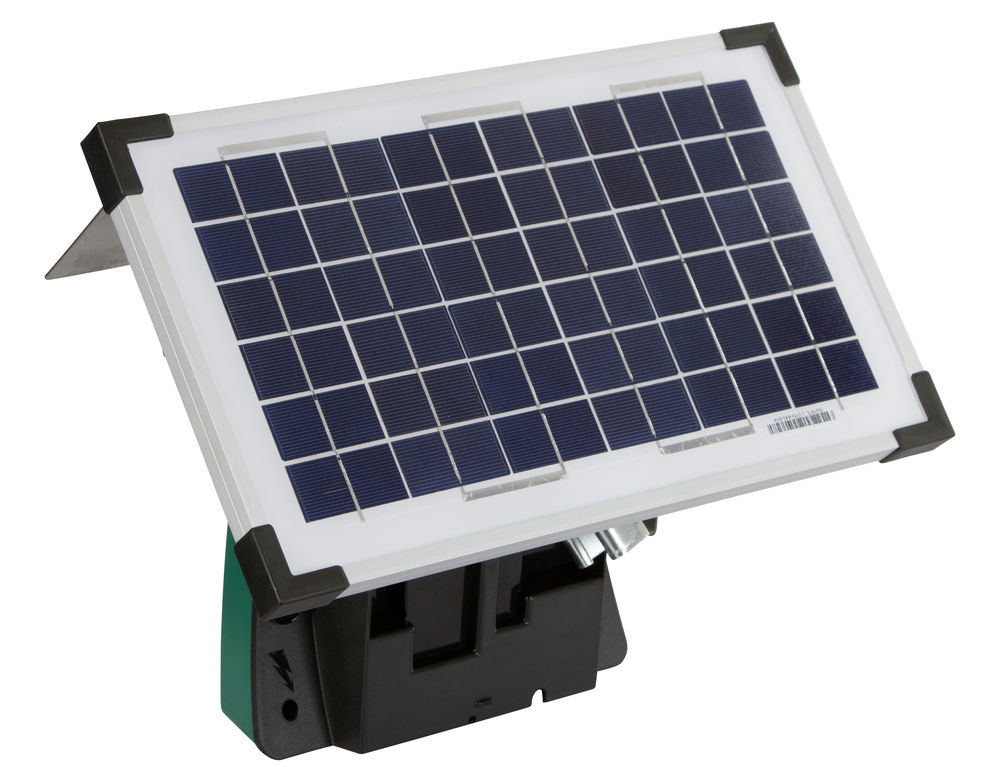 Solarhalterung für Weidezaungeräte