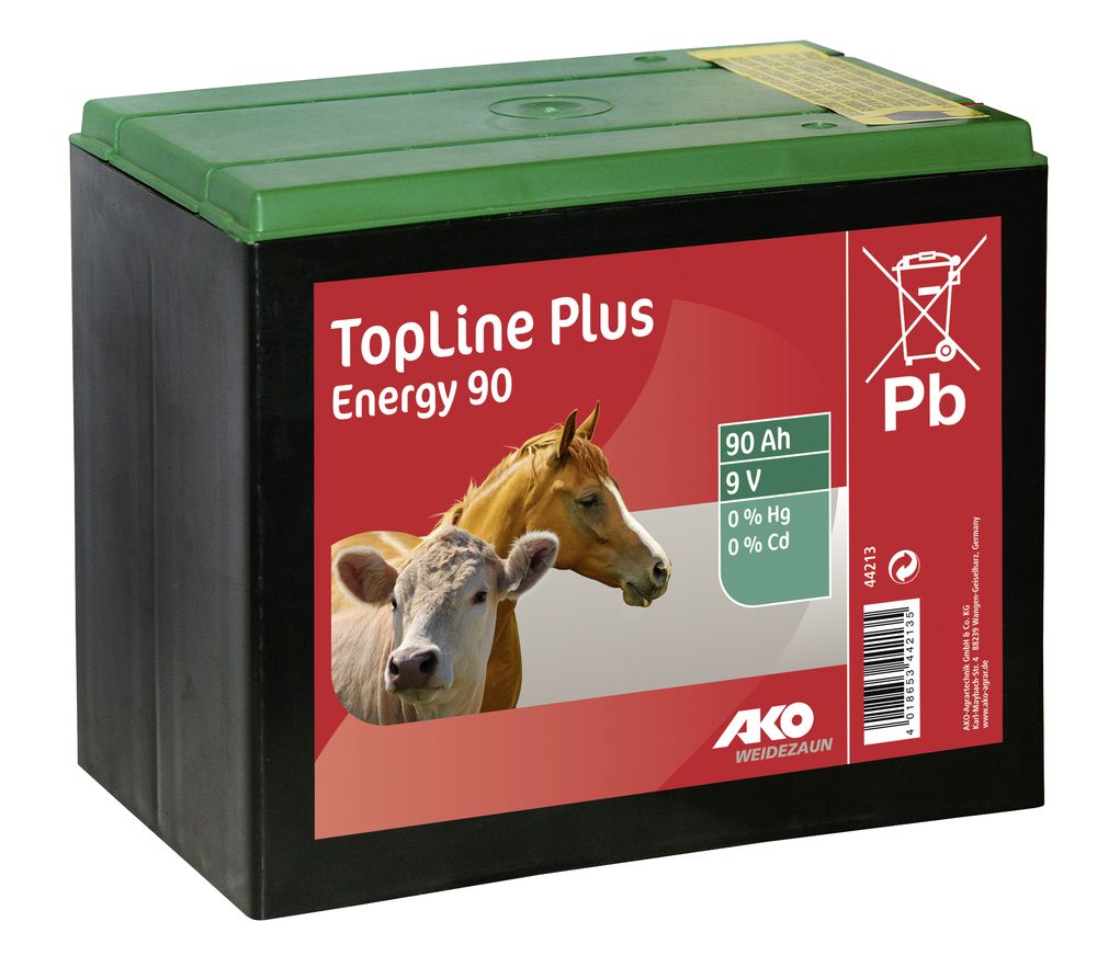 Zink-Luft Trockenbatterie 9 Volt 90 Ah