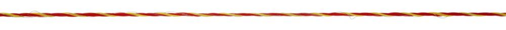 EconomyLine Weidezaunlitze 250 m Rolle, gelb/ orange