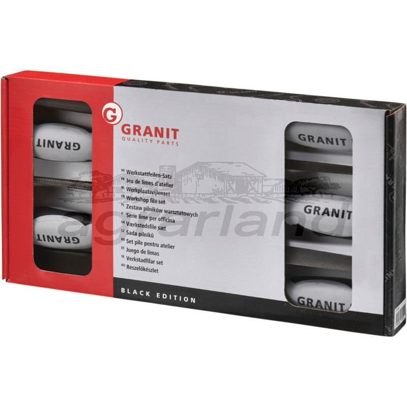 Werkstattfeilen-Satz, 5-tlg. BLACK EDITION