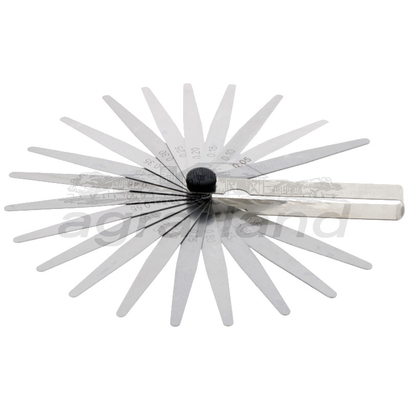 Fühlerlehre, 20 Blatt BLACK EDITION 