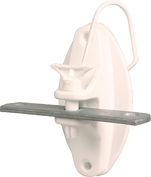 Torgriffisolator mit feuerverzinkter Verbindungsplatte (4 Stück / Pack)